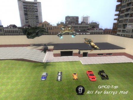 Garrysmod Vehicle Pack