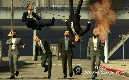 Suit wearing citizens