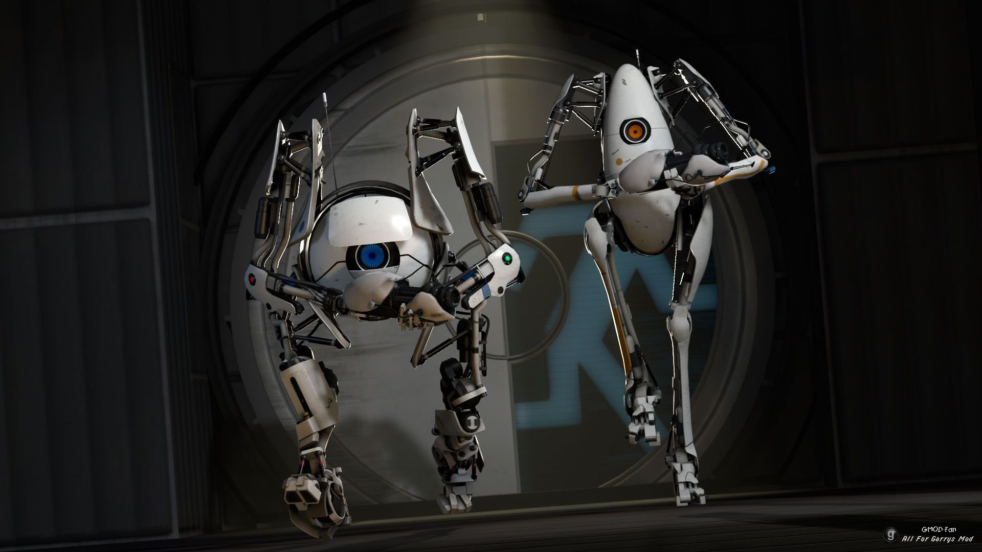 Portal 2 bots BG with song