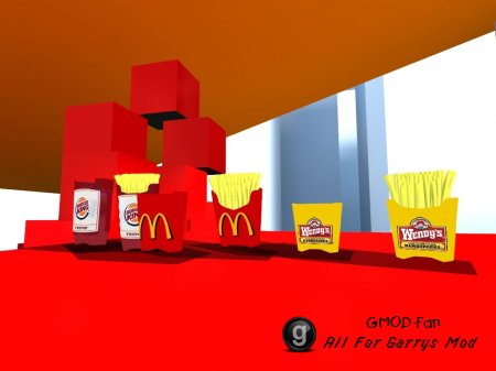 Fast Foods Fries Props!