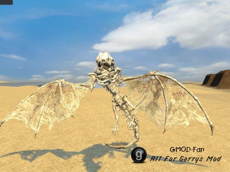 Bone and crystal Dragon Snpcs