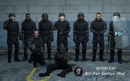 L4D2 Human Riot Officers v1.5