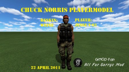 Chuck Norris Playermodel