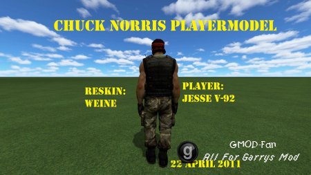 Chuck Norris Playermodel