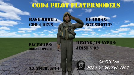 CoD4 Pilot Citizen PlayerModels