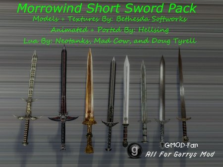 Tes:III Short Sword Pack