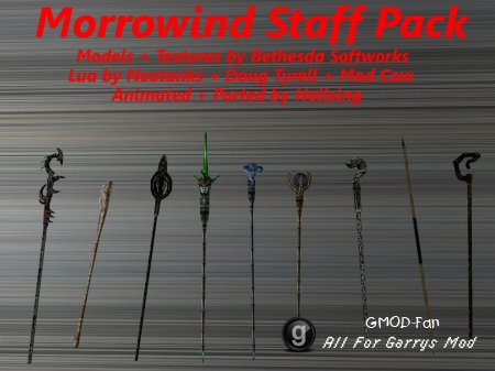 TES:III Staff Pack