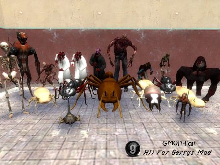 Zombies+Anim v1.1SNPC PACK