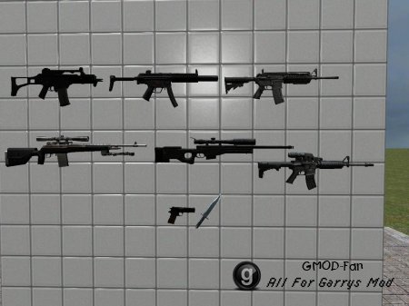 SWAT Weapons Pack V2