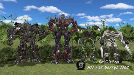 Transformers 3 Ragdoll pack