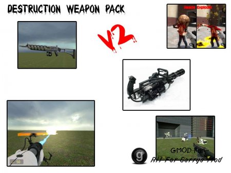 Destruction Weapon Pack v2