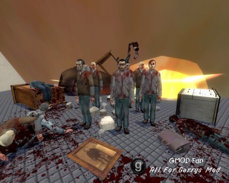 Scary Zombie Snpc's
