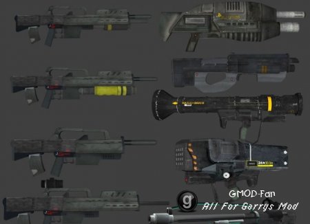 Starship Troopers Weapons Pack