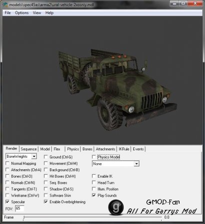 URAL 43206 (Driveable, ARMA2)