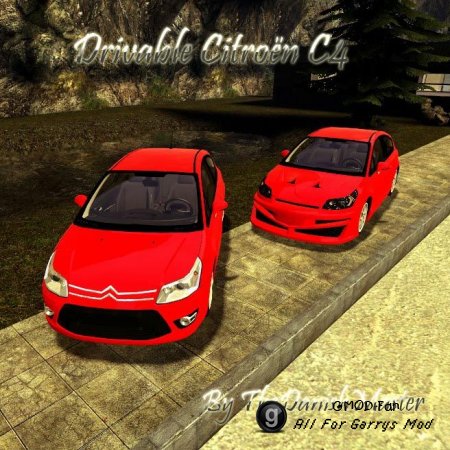 Drivable Citroen C4 by TheDanishMaster