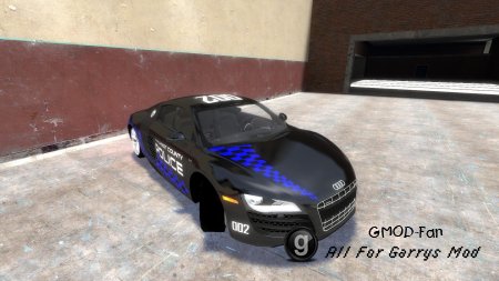 Audi R8 Police skin