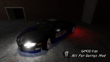 Audi R8 Police skin