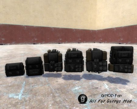 FO3 custom backpack models ported