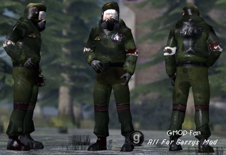 W.H.A. biohazard suit