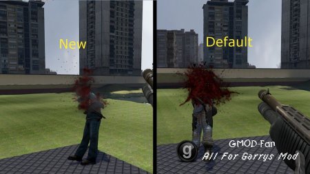Realistic blood effects