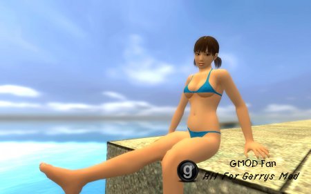 Korin in a sexy bikini