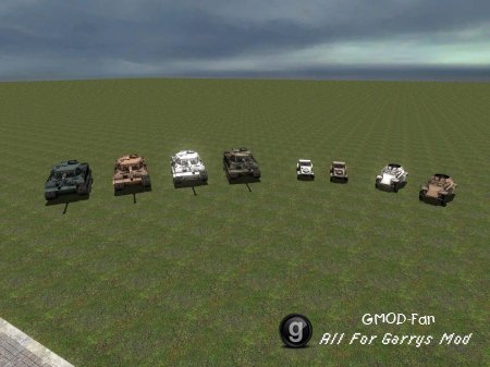 Day of Defeat Vehicle Pack