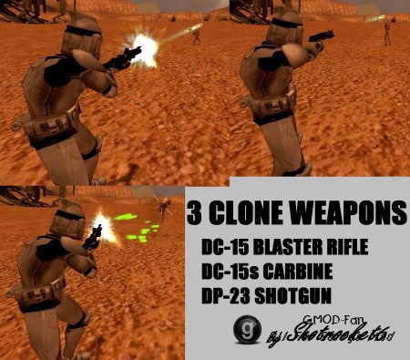Clone Trooper SWEPs for NPCs
