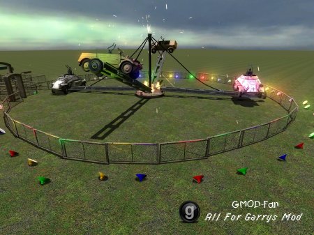 big funny playing machine