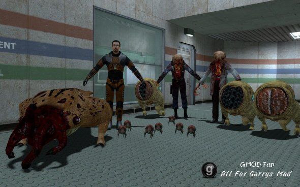 Black Mesa Humans and Monsters