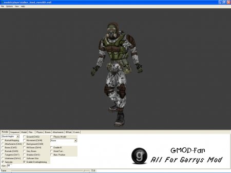 S.T.A.L.K.E.R. Player Models