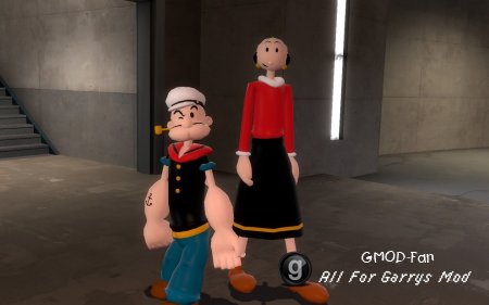 Popeye and Olive Oyl