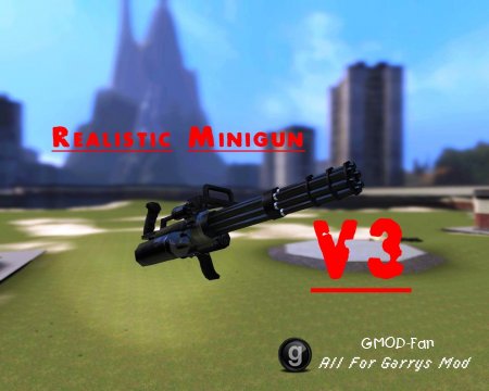 Realistic Minigun V3!