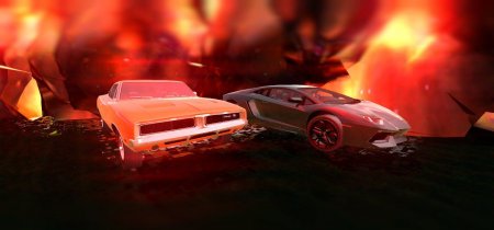 Dodge Charger + Lamb.Aventador