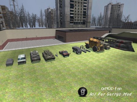 Half-Life 2 Beta Vehicles