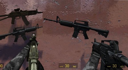 M4A2 'N Aks-47