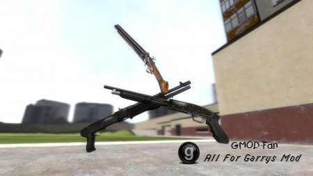 Stalker Pistol &  Shotgun Models (SoC)
