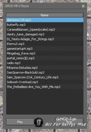 GMOD MP3 Player