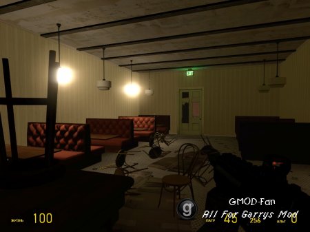 Работа над перекомпиляцией карт L4D2 для Gmod началась!