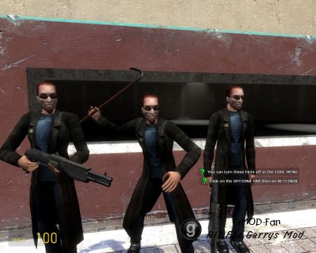 Postal Dude player and NPC
