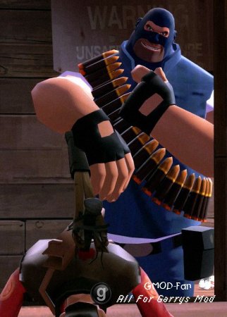 Heavy weapons spy