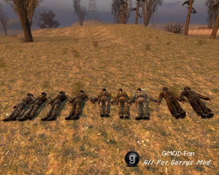 Контент из игры stalker