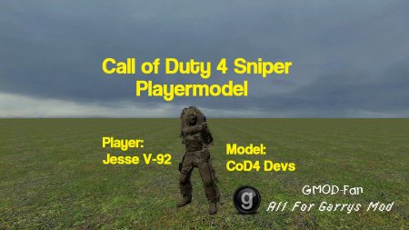 CoD4 Sniper Playermodel
