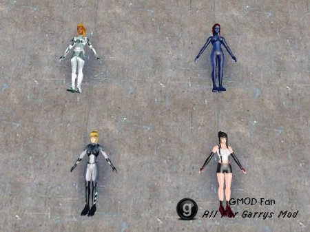 ZS Samus custom skins