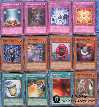 Yu-Gi-Oh cards