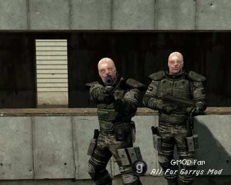 Replica Soldier player and NPCs V2