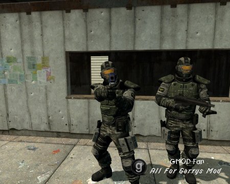 Replica Soldier player and NPCs V2