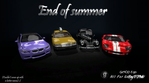 TDM Cars - End of summer pack