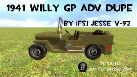 Willy GP AdvDupe WWII WW2