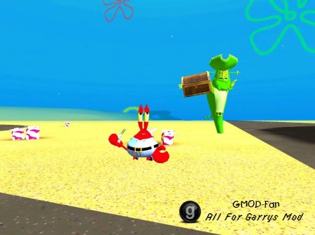 Spongebob characters pack
