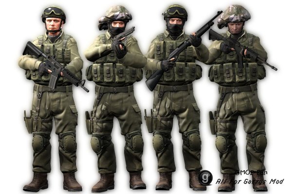 CS:GO IDF with BMS Head